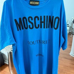 Moschino Bright Blue Couture Tee
